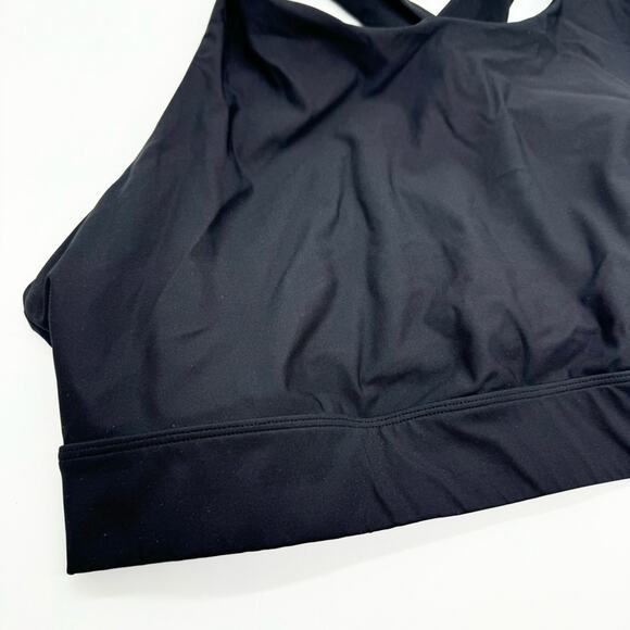 Fabletics No-Bounce High Impact Cross-Back Sports Bra Black Plus Size 2X - Picture 6 of 13